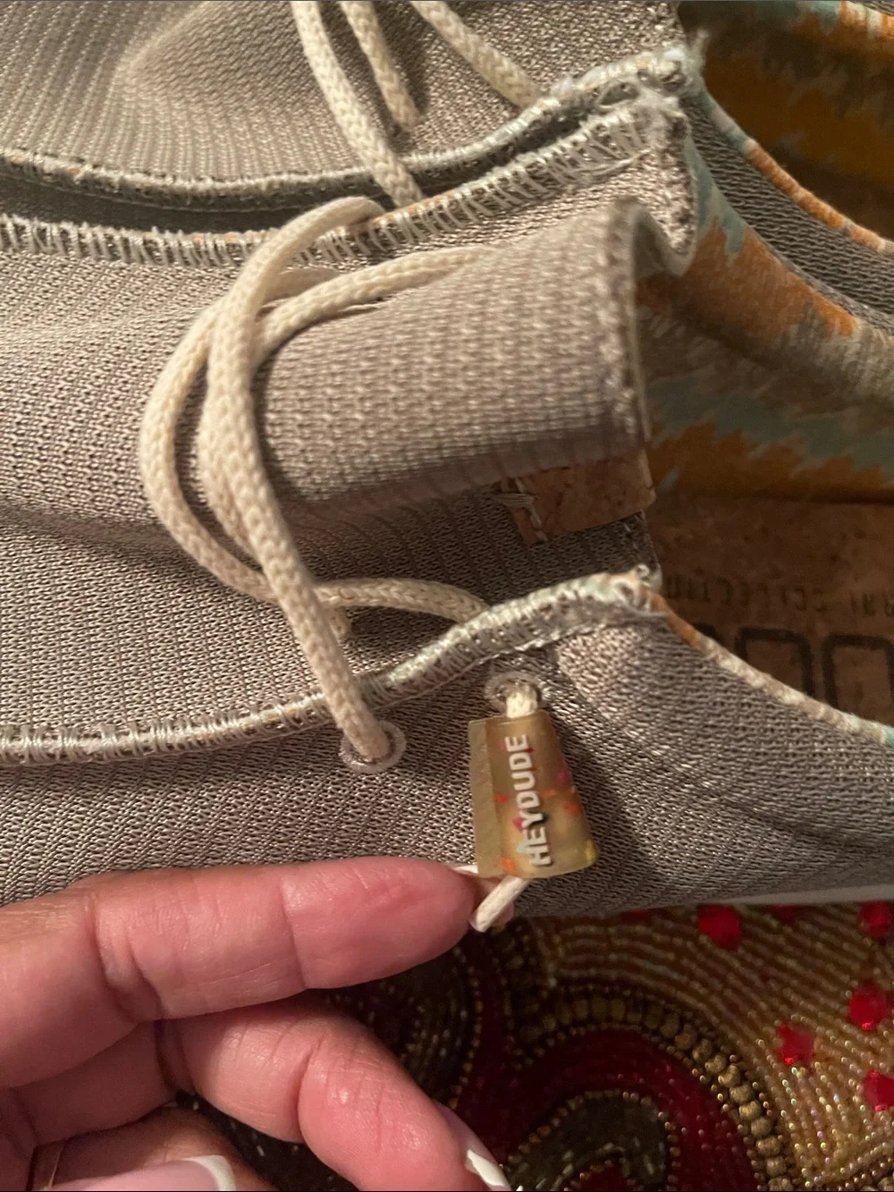 Hey Dude Men's Slip-On Loafers in Taupe